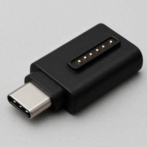 Type C to Microsoft Surface Charging Adapter Portable PD Fast Power Converter Trigger Connector for Surface Pro