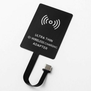 Type C Wireless Receiver Patch Ultra Thin Qi Wireless Charging Adapter Card Film Sticker for Type C Phones